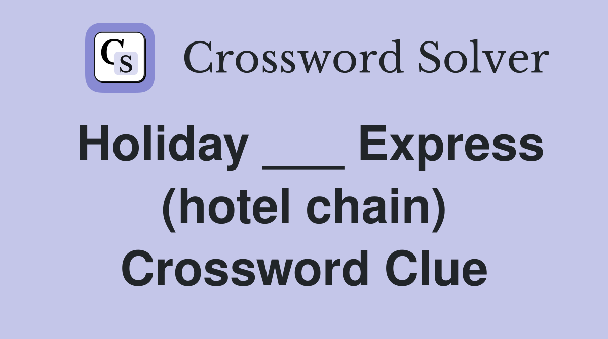 hilton hotel chain crossword clue